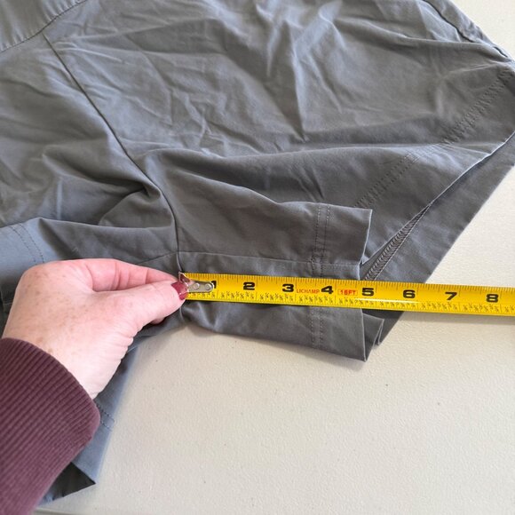 Columbia Anytime Gray Casual Nylon Stretch Hiking Shorts AK0418 Womens sz Large - Picture 9 of 9